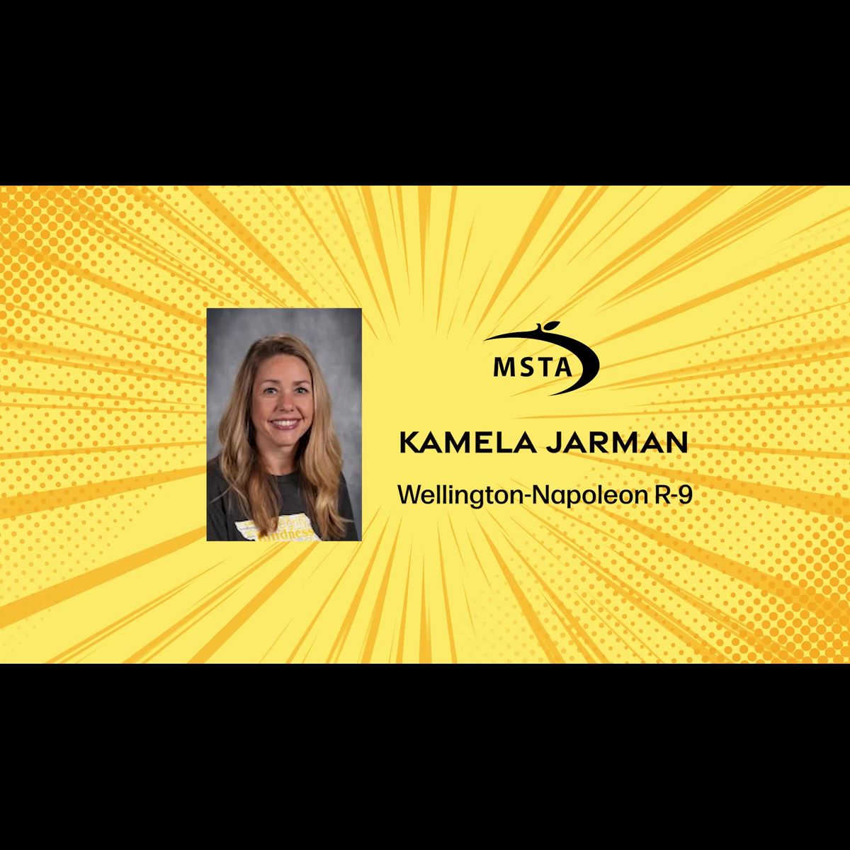 Kamela Alameri Kamela Jarman MSTA Unsung Heroes 2025